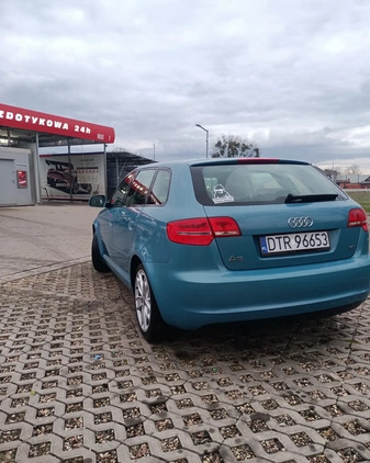 Audi A3 cena 28900 przebieg: 247777, rok produkcji 2008 z Przedbórz małe 106